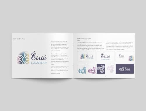 Eiriu leadership_brand guidelines design_cork