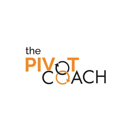 The Pivot Coach Coaching Logo Design Cork Career Coach logo ideas Graphic design Cork Brand Design Cork Logo Designer Graphic Designer Diane Higgins