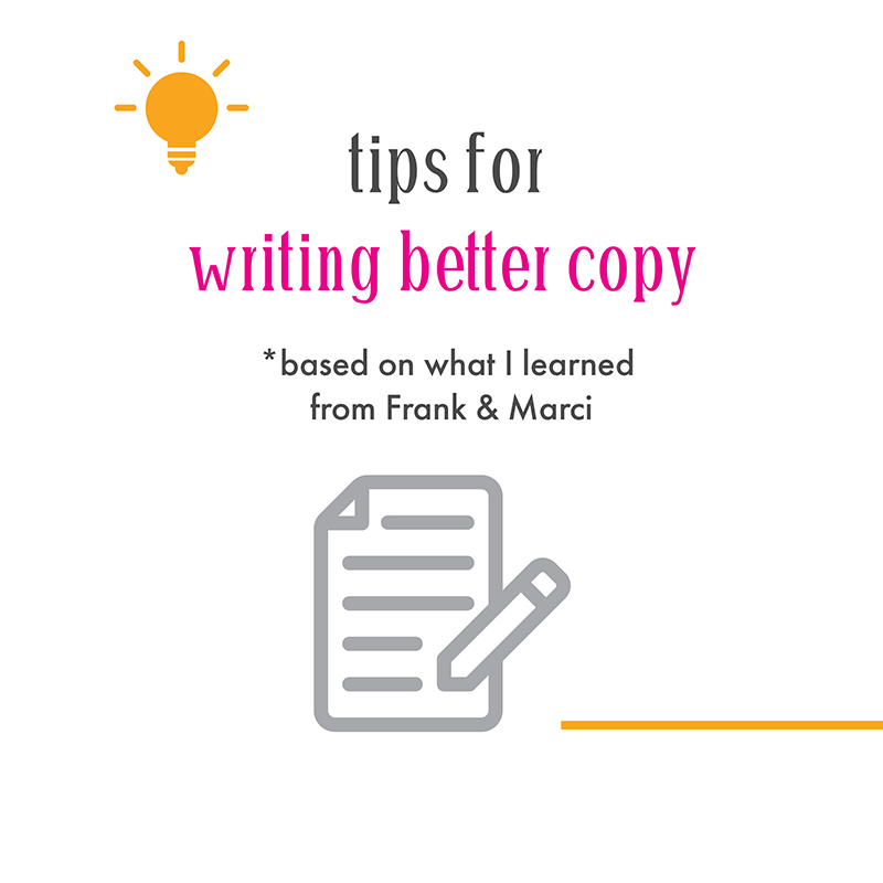 tips for better copywriting