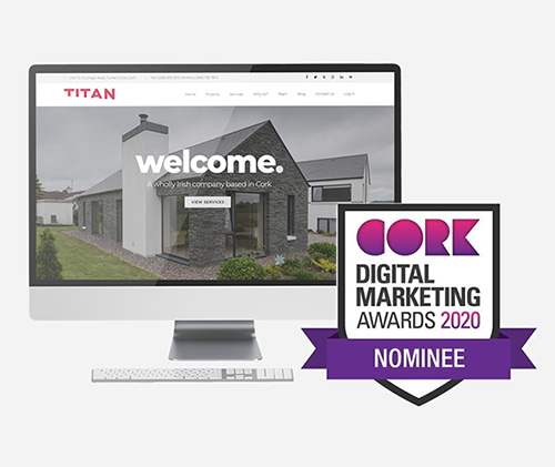 titan construction Cork website designer